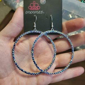 Oil spill hoops, but on fish hooks